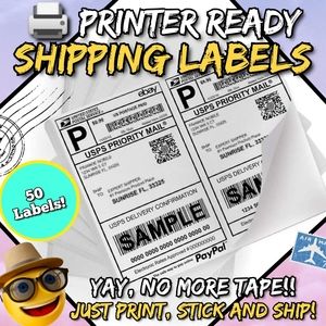 Shipping labels 50ct